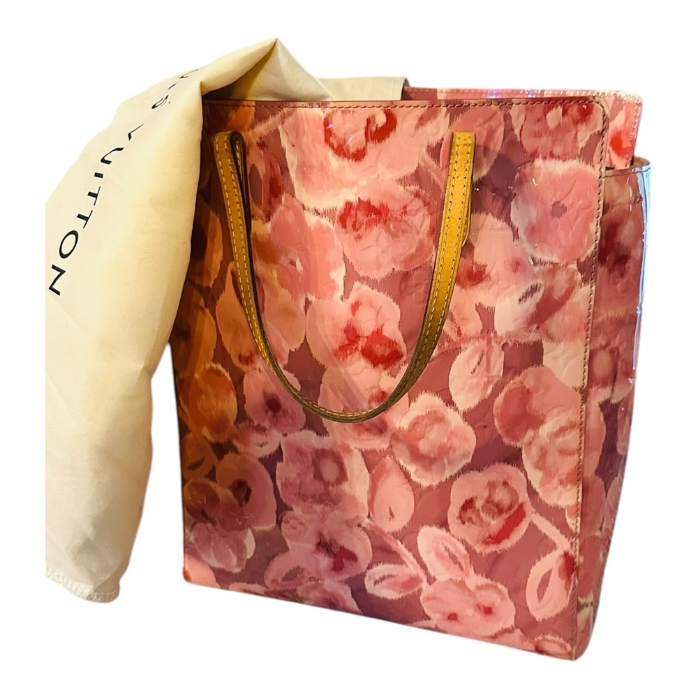 Authentic Louis Vuitton Limited Edition RARE Vernis Flower Catalina Tote purse